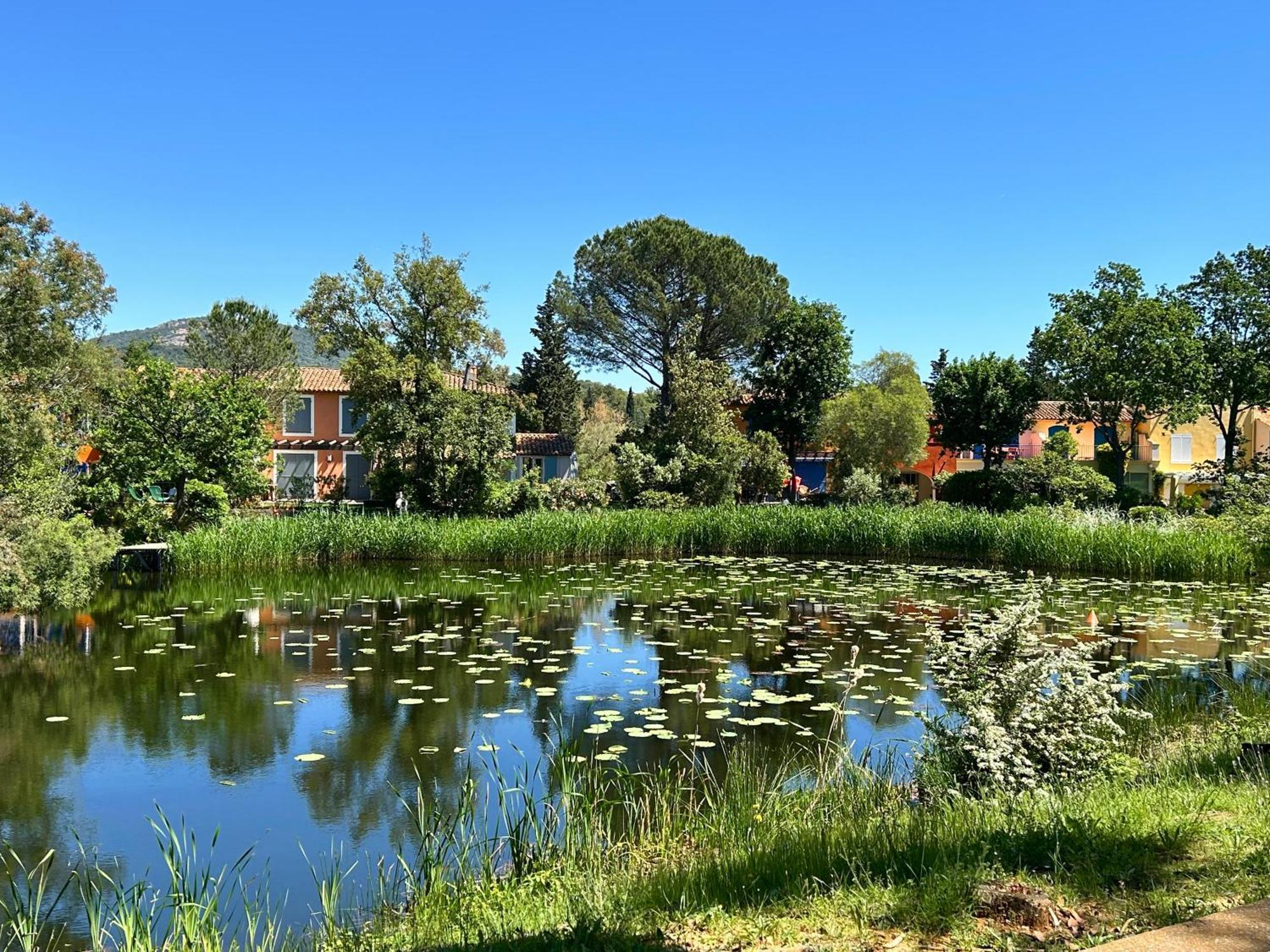 Les Restanques Vue Mer Roses 1070 Rez De Jardin Grimaud Extérieur photo